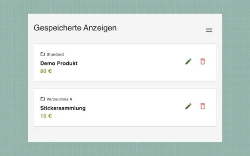 Kleinanzeigen Tool: Gestiona tus anuncios de forma eficiente - Screenshot 2