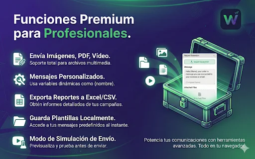Wapes: CRM y Marketing para WhatsApp Web – Automatiza tus Mensajes - Screenshot 3