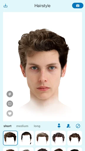 Hairstyle Try On: Cambia tu Look con IA – Descarga Gratis - Screenshot 9