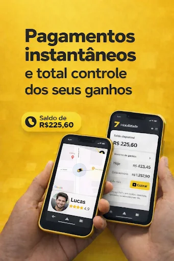 Descarga 7 Mobilidade – Passageiros: Viajes Rápidos y Seguros - Screenshot 4