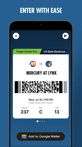 Descargar Minnesota Lynx App: Entradas y Noticias de Baloncesto - Screenshot 7