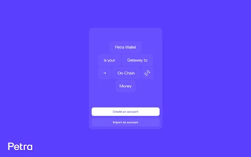Descargar Petra Aptos Wallet: Tu Billetera Web3 Rápida y Segura - Screenshot 1
