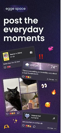 Descarga egge: Comparte tu vida real sin presión – APK Gratis - Screenshot 1