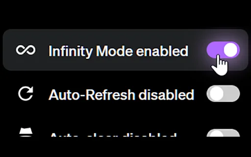 ChatGPT Infinity: Genera respuestas infinitas en Chrome - Screenshot 3