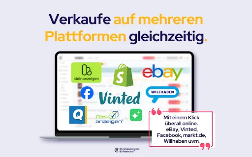 Kleinanzeigen-Enhanced: Optimiza tus Anuncios y Ahorra Tiempo - Screenshot 3