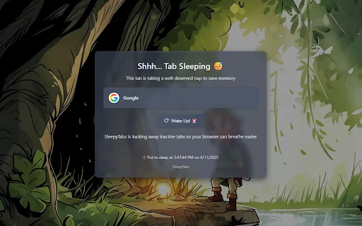 SleepyTabs: Optimiza la Memoria RAM y Acelera tu Navegador - Screenshot 2
