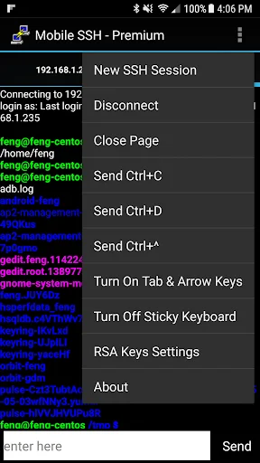 Mobile SSH Premium: Acceso Remoto Seguro y Profesional en Android - Screenshot 10
