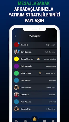 Descargar HisseChat: Análisis de Bolsa y Comunidad para Inversores - Screenshot 5