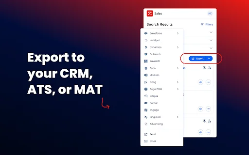 ZoomInfo Chrome Extension: Datos B2B y Contactos en tu Navegador - Screenshot 4