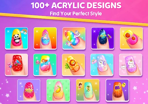Nail Salon: Makeover Games – Diseño de Uñas Creativo y Divertido - Screenshot 16