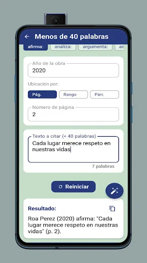 GenerAPA: Generador de Citas APA Automático – Descarga Gratis - Screenshot 29