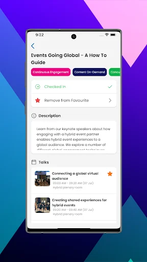 Descargar evexus: Tu compañero esencial para eventos en vivo - Screenshot 3