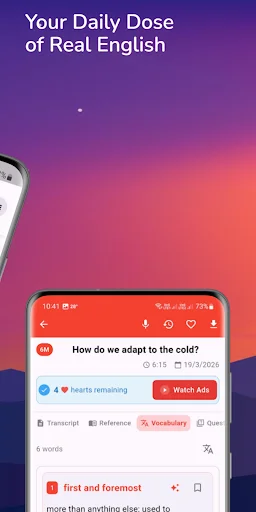 Descarga Learning English – 6 minutos: Mejora tu Inglés con IA - Screenshot 12