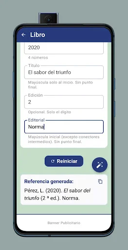 GenerAPA: Generador de Citas APA Automático – Descarga Gratis - Screenshot 18