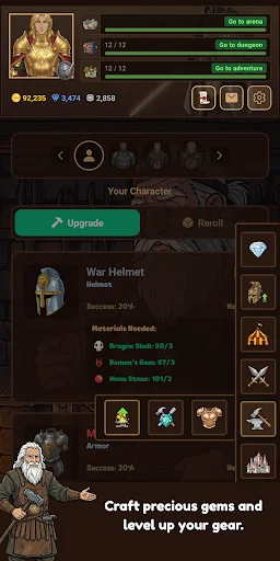 Descarga Gladia2 – MMORPG Medieval Online – RPG de Texto Gratis - Screenshot 5