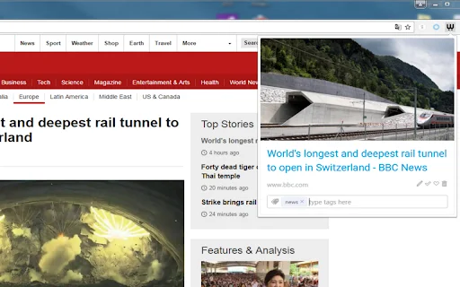 Wallabagger: Guarda tus artículos favoritos para leer después - Screenshot 1