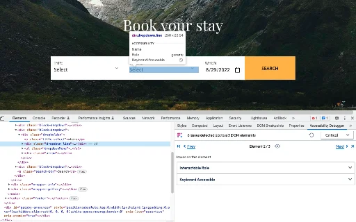 Evinced Dev Debugger: Optimiza la Accesibilidad Web Fácilmente - Screenshot 3