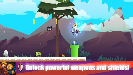 Descargar Super Leo Bros: Jump World – Juego de Plataformas Retro - Screenshot 3
