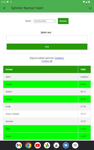 Descargar Türkiye Takvimi: Horarios de Oración y Qibla Gratis - Screenshot 13