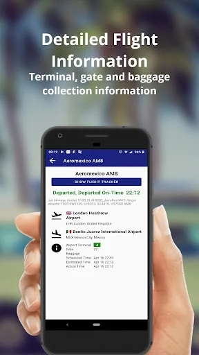 Descarga Charlotte Douglas Flights – Información de Vuelos Gratis - Screenshot 4