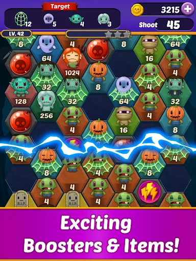 Descargar Shoot The Monster – El Mejor Juego de Puzzle 2048 Gratis - Screenshot 6