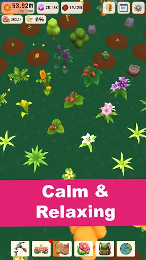 Bloom & Cinder: Merge Garden – Juego de Puzles Relajante - Screenshot 1