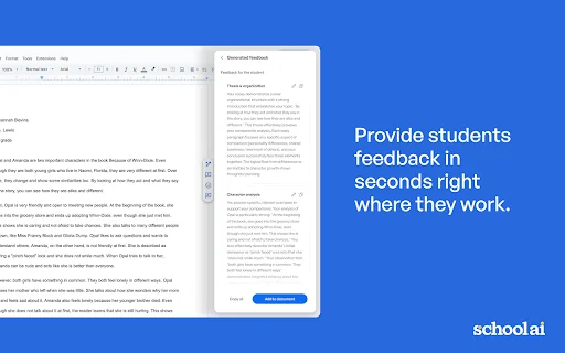 SchoolAI: Mejora tu enseñanza con IA | Extensión Educativa - Screenshot 3