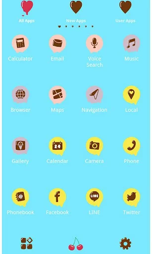 Descarga Theme-I Scream for Ice Cream! – Tema adorable y colorido - Screenshot 3