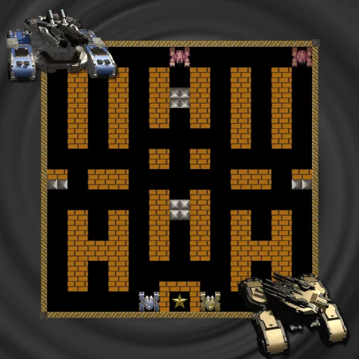 Descarga Infinity Tank Battle – 8 bit: 610 Mapas de Acción Retro