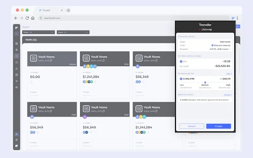 Descargar Fordefi: Wallet Institucional DeFi | Extensión Segura - Screenshot 5