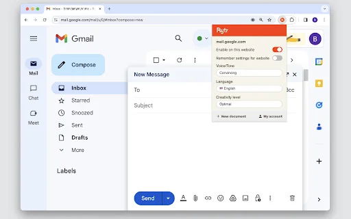 Rytr: Asistente de Escritura IA – Crea Contenido en Español - Screenshot 1