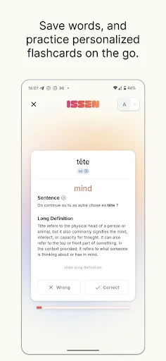 ISSEN: Domina Idiomas con IA – Tutor de Voz Inteligente - Screenshot 6