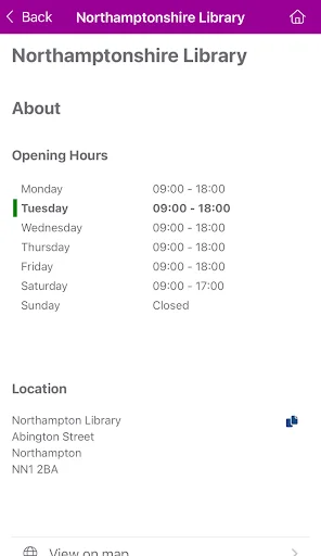 Descarga Northamptonshire Libraries – Gestión Bibliotecaria Fácil - Screenshot 12
