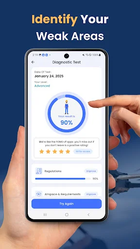 Part 107 Practice Test 2026 – Aprueba el Examen de Drones FAA - Screenshot 3