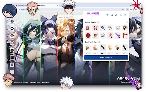 Anime Cursor: Personaliza tu Navegador con Estilo Anime - Screenshot 2