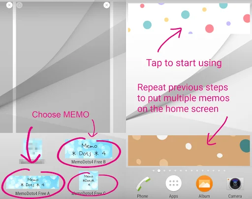Sticky Memo Notepad Dots 4: Notas Adhesivas para tu Pantalla - Screenshot 7