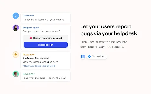 Jam: Reporta y resuelve bugs 10 veces más rápido | Extensión - Screenshot 5