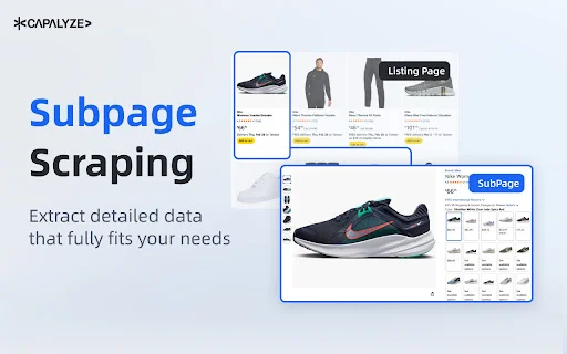 Capalyze: Web Scraper IA para Excel – Extracción de Datos Fácil - Screenshot 2