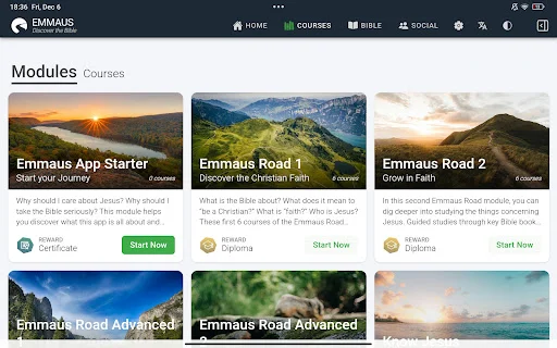 Descarga EMMAUS: Biblia y Cursos – Aprende la Biblia hoy mismo - Screenshot 9