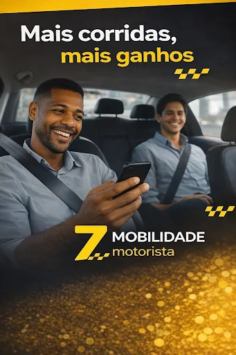 Descarga 7 Mobilidade – Passageiros: Viajes Rápidos y Seguros - Screenshot 1