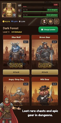 Descarga Gladia2 – MMORPG Medieval Online – RPG de Texto Gratis - Screenshot 3