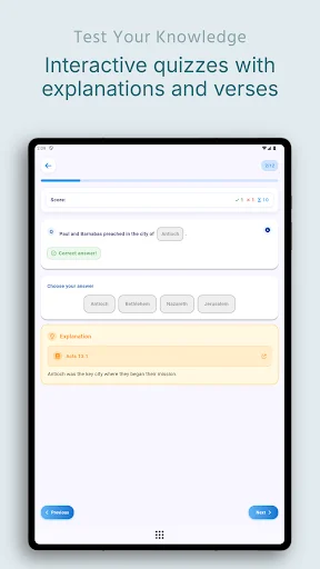 Descarga Bible Genius – Trivia | Quiz: Aprende la Biblia Gratis - Screenshot 12