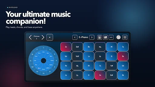 MuseLead Synthesizer: El Mejor Sintetizador MPE para Android - Screenshot 5