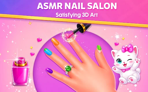 Nail Salon: Makeover Games – Diseño de Uñas Creativo y Divertido - Screenshot 1