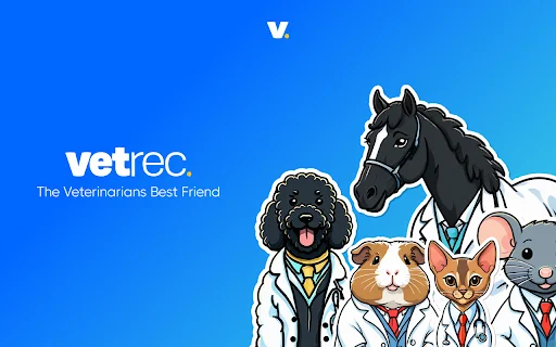 VetRec: Automatiza notas clínicas veterinarias | Extensión Chrome - Screenshot 1