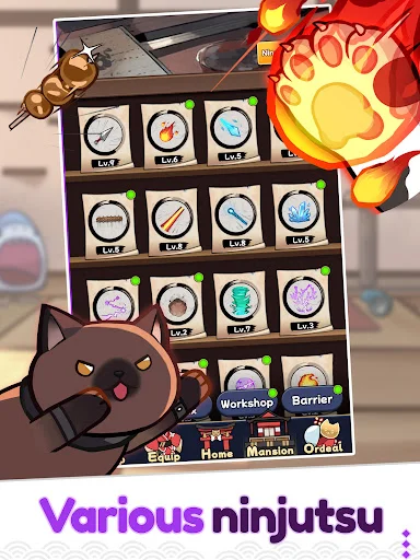 Descargar Ninja Defenders : Cat Shinobi – Juego de Defensa Gratis - Screenshot 15