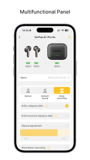 Descarga EarFun Audio: Controla tus auriculares y mejora el sonido - Screenshot 4