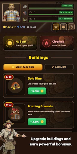Descarga Gladia2 – MMORPG Medieval Online – RPG de Texto Gratis - Screenshot 6