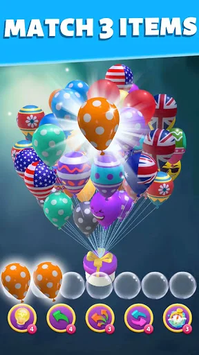 Bubble Boxes: Juego de Match 3 con Globos – Descargar Gratis - Screenshot 1