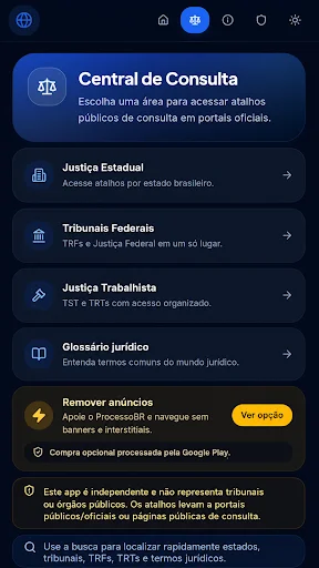 Descargar ProcessoBR: Guía de Procesos – Accesos Directos Gratis - Screenshot 8